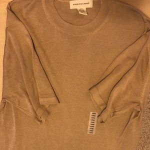 Pronto-Uomo Silk Sweater - Size L